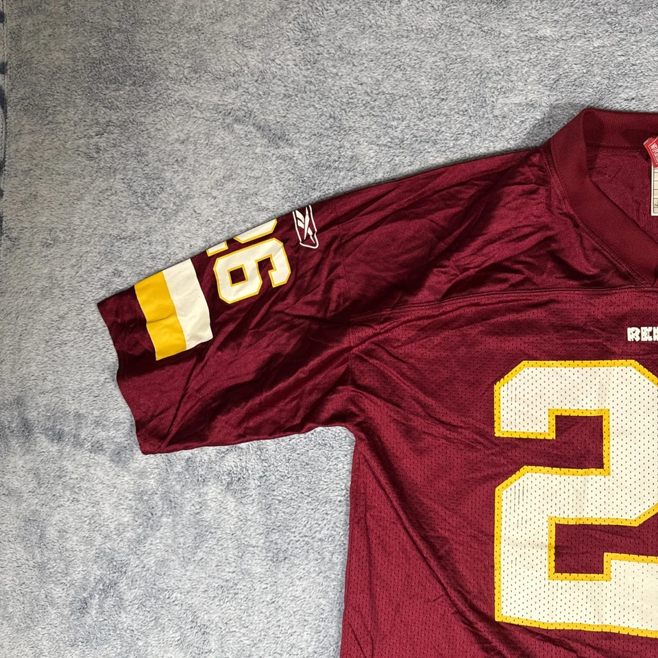 Camiseta deportiva de los jugadores de la NFL Washington Redskins Commanders # 26 Clinton Portis talla XL Foto 4 de 4