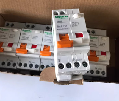 1PC NEW Schneider Circuit breaker Easy9 1P+N C25A 30mA MGNEA9C45C2530CA #YY