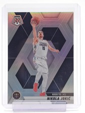 NIKOLA JOKIC 2024-25 MOSAIC PRIZM SILVER #117 DENVER NUGGETS Q0014