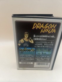 Famicom Software Dragon Ninja (With Box And Manual) Namco