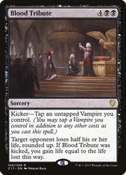 Blood Tribute #100 Commander 2017