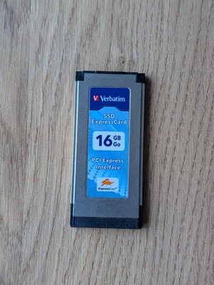 Vertabim 16 GB ExpressCard SSD Solid State Drive PCI Express Interface 