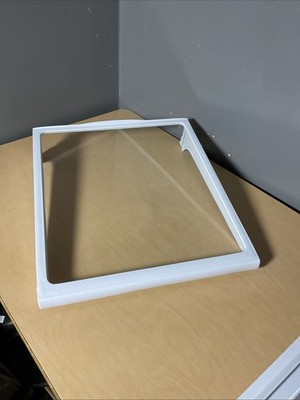 Genuine OEM Samsung Refrigerator Glass Shelf (COMPLETE)
