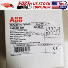 NEW ABB TA75DU-80M Thermal Overload Relays 55-80A US Free TAX