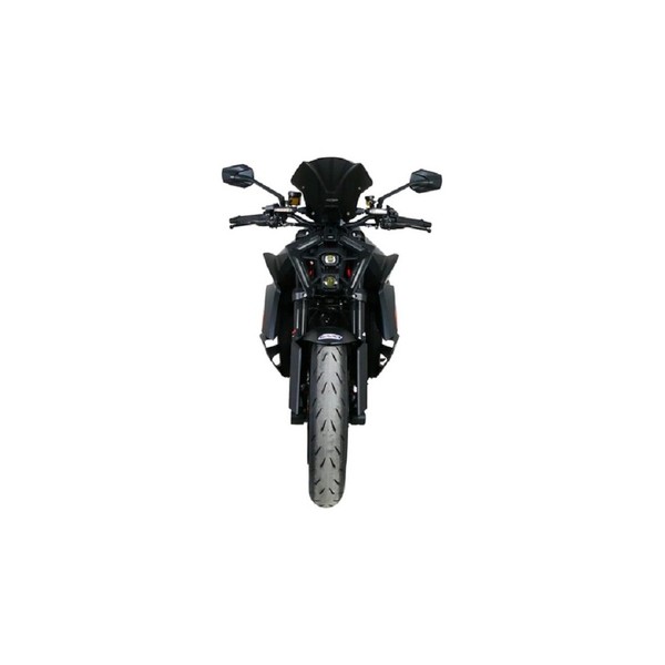 MRA Scheibe NRM Schwarz Racingscheibe Passend FüR KTM 1390 Superduke R Bj. 2024-image