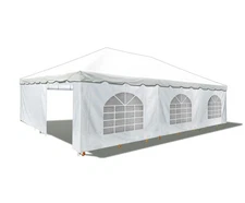 Commercial Frame Tent w Sidewalls 20x30 White Canopy Waterproof Event Party