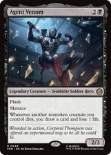 Agent Venom Marvel's Spider-Man MTG LP card