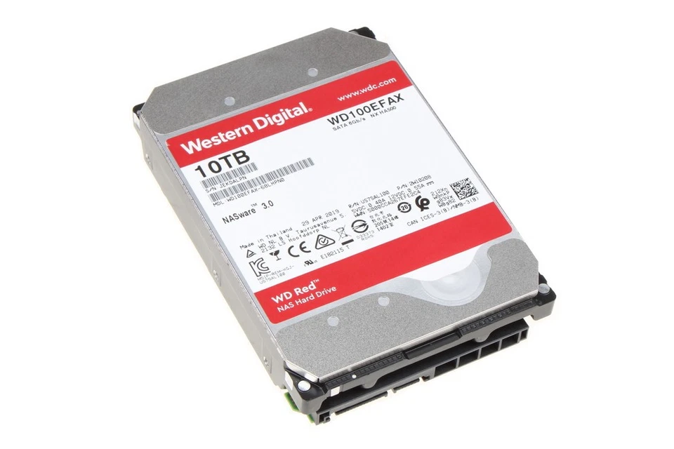 Western Digital WD Red Plus 10 TB 3,5" SATA HDD / WD100EFAX 