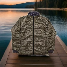 Cotopaxi Kusa Parka Liama Insulated Reversible Jacket Olive/Blue Mens Large NWOT