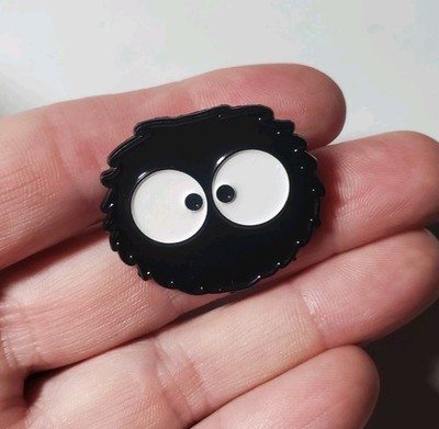 Studio Ghibli ROCKS! So does Spirited Away  Soot Sprite Collectible Enamel pin!