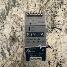 : Sola SDN 2.5-24-100P Power Supply 24VDC 2.5A 60W DIN Rail Mount FAST SHIPPING