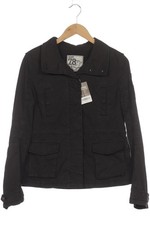 SANSIBAR Jacke Damen Anorak Jacket Kurzmantel Gr. S Baumwolle Schwarz #fntozzx