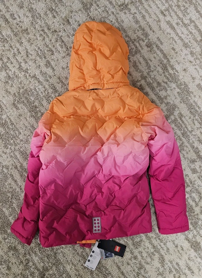 NEUE LEGO TEC Mädchen Skijacke Gr.152 pink orange LWJested 709 - Bild 2 von 4