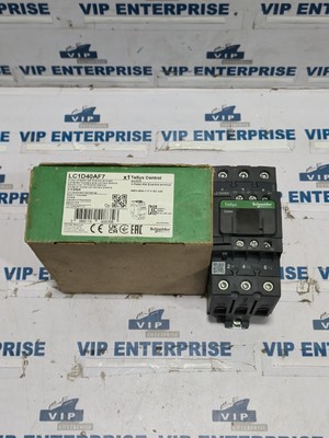 SCHNEIDER ELECTRIC LC1D40AF7 CONTACTOR 60A COIL VOLT 110VAC FREE FAST SHIPPING