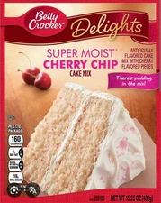 Betty Crocker Cherry Chip Cake Mix