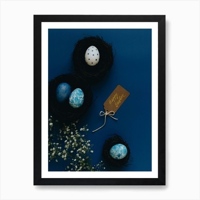 Ostereier 299 Kunstdruck gerahmt Wandbild Poster Leinwanddruck Bild
