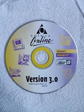 Version 3.0 America Online Collectible CD, Vintage AOL Install Disc, 1997 KB