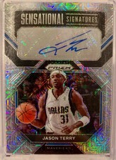 2022-23 Panini Prizm Sensational Signatures Mojo /25 Jason Terry #SS-JT Auto