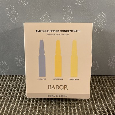 Dr.Babor Ampoule Serum Concentrate 3 Mal 2 Ml Neu Versiegelt Anti Aging