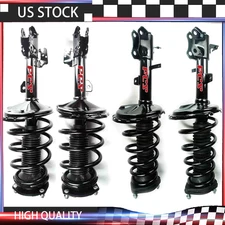 Front & Rear Struts For 2004-2007 Toyota Highlander 2.4L 4X4 Suspension_