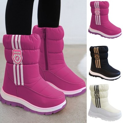 Gefütterte Mädchen Schneestiefel Winter | Wasserdicht & warm für Outdoor