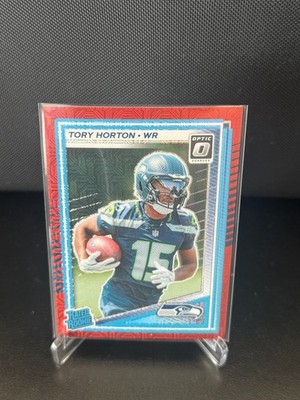 2025 Donruss Optic H2 Tory Horton Rated Rookie Red Mojo Prizm #295 (RC)
