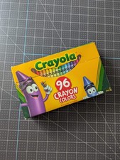 Crayola 96 Crayons with Sharpener - Unused