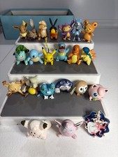 Lot Of 21 Pokemon Mini 1-2" Figures Nintendo Tomy Older Recent  Vintage Mixed