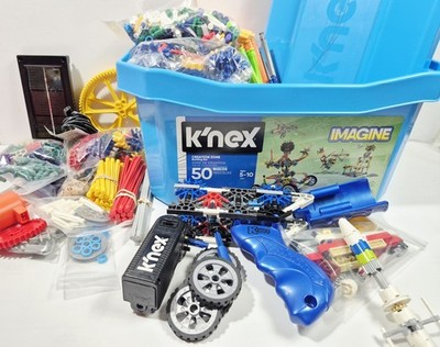 Knex Mixed Pieces Lot Replacement & Solar Panel, Creation Zone, Imagine 16511