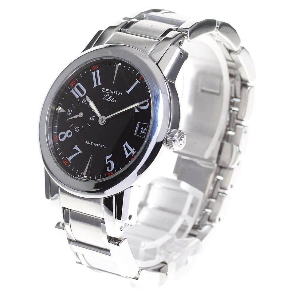 ZENITH elite 01/02.0450.680 Small seconds black Dial Automatic Men's_819370 - Image 3 of 4