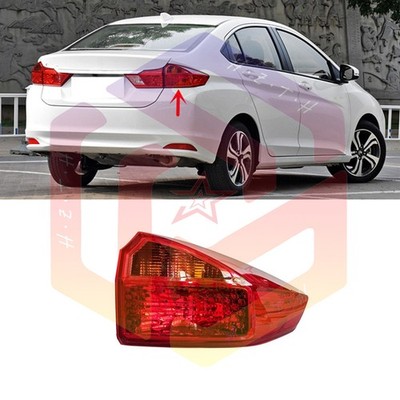   Full Red Right Outer Side Taillight For Honda City / Grace 2015-2019