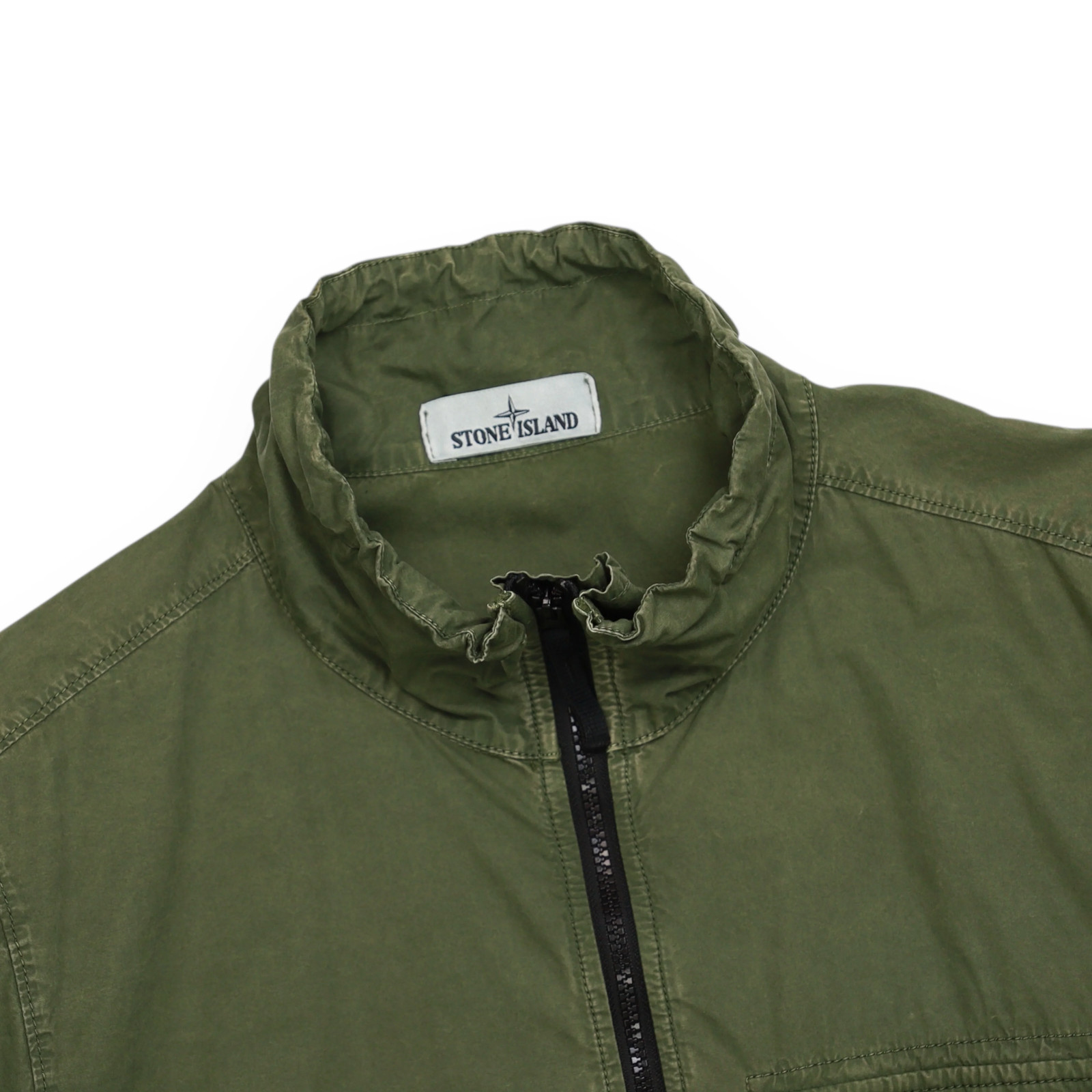 Stone Island S/S 20 Garment Dyed Smock Overshirt Size Small image 4