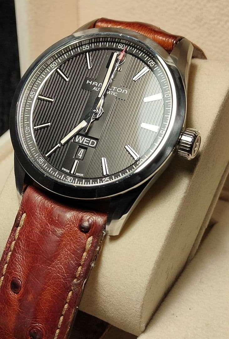 Hamilton Broadway Automatic Watch Jazzmaster Khaki - image 1