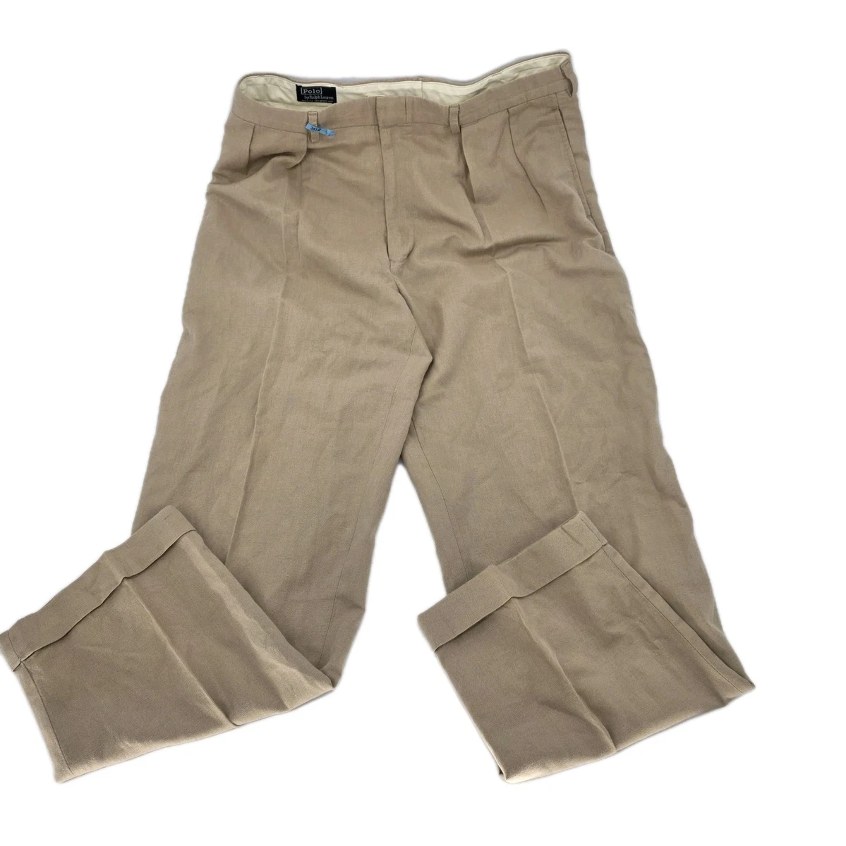 Polo Ralph Lauren Pleated Linen Pants for Men for sale | eBay