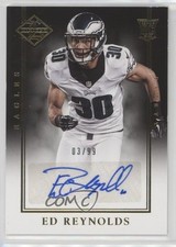 2014 Panini Limited Rookie Signatures 3/99 Ed Reynolds #123 Auto 4ns
