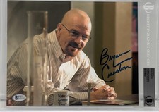 Bryan Cranston Breaking Bad Signed Slabbed 8x10 Photo BeckettAutograph Grade 10