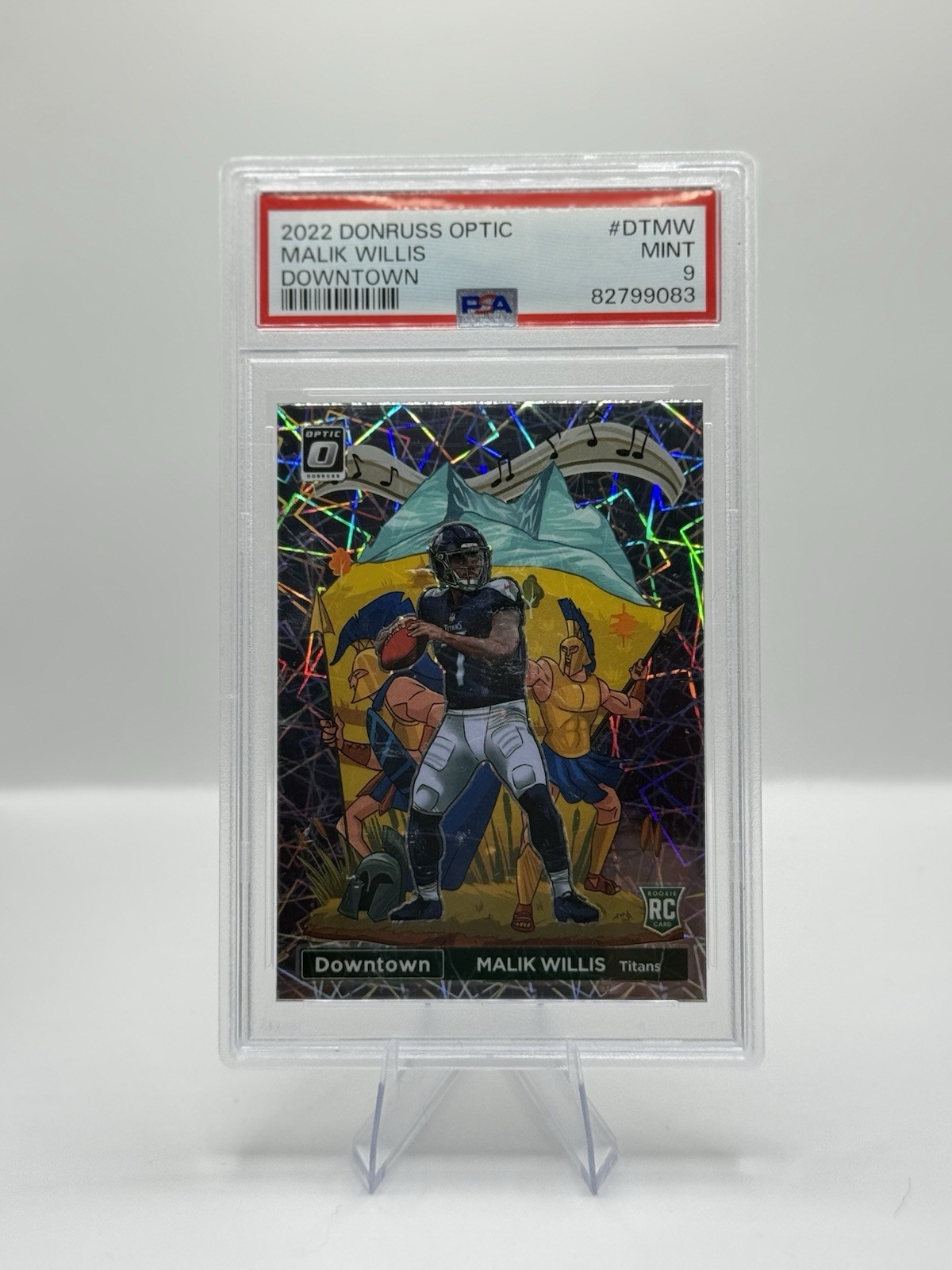 2022 Panini Donruss Optic - Downtown Malik Willis #DT-MW (RC)