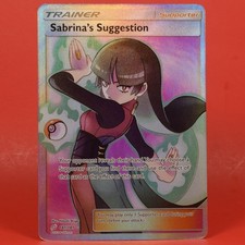 Pokemon TCG English Card Team Up Sabrina's Suggestion 181/181 Full Art on eBay