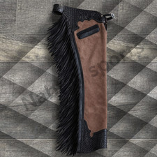 Rodeo Leather horse Riding Chaps Western Cowboy Rodeo Gear Custom Design