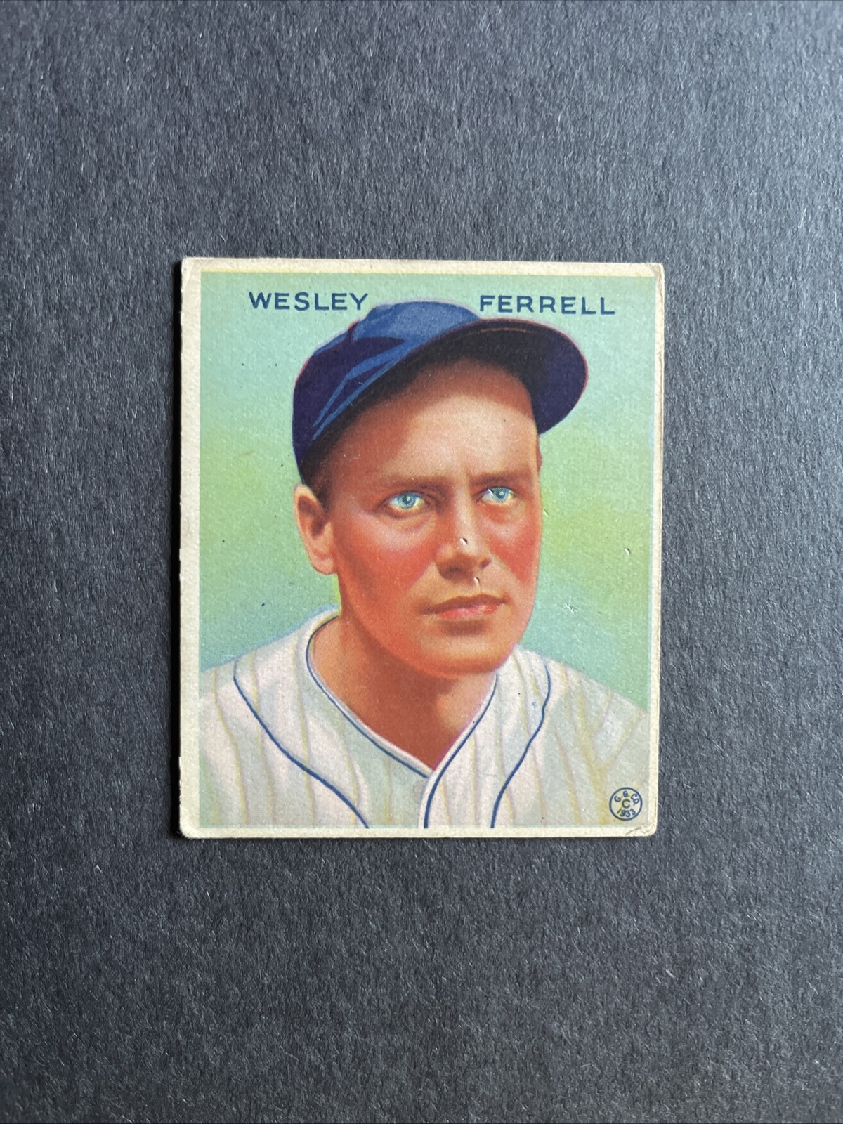 1933 Goudey - Wes Ferrell #218!! Vintage!!