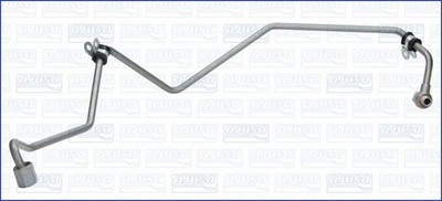 AJUSA Ölleitung Lader OP10082 für AUDI VW SKODA PASSAT A6 SUPERB A4 3B2 3U4 3B6