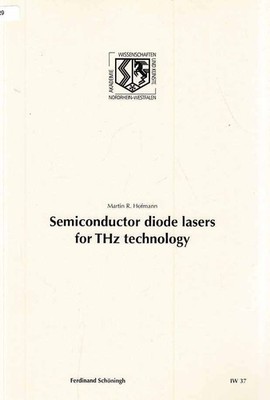 Semiconductor diode lasers for THz technology : [83. Sitzung vom 20. Juni 2012 i