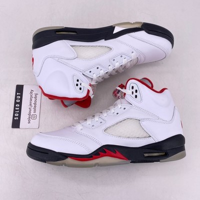 Size 7 (GS) - Jordan 5 Retro 2020 Mid Fire Red for sale online | eBay