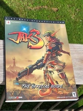 Nice Condition JAK 3 Piggyback Interactive Official Game Guide PS2 2004 