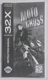 MotoCross Championship (Sega Genesis 32X, 1995) CIB Complete