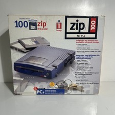 Iomega Zip 100 External Drive Z100P2 Parallel Port Vintage PC BRAND NEW