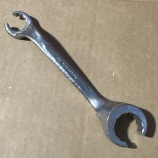 Rare Offset Flare Nut Wrench 3/4” & 1” SAE No. 382 Duro-chrome Made In USA