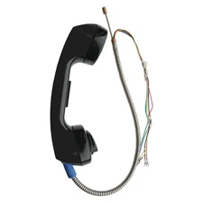 HUBBELL GAI-TRONICS 10117-001 Handset Kit,Black,Plastic 53GV55