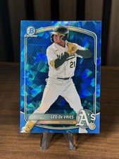 2025 Bowman Draft Chrome Sapphire - #BD-87 Leo De Vries