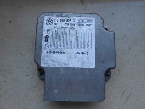 VW Touran 1T 1,9 TDI BKC Airbag  - Steuergerät 1T0909605C